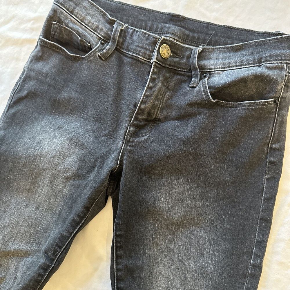 BDG Denim Twig Mid Rise Skinny Jeans‎ Women's Size 27W Black 5-Pocket Rinse Wash